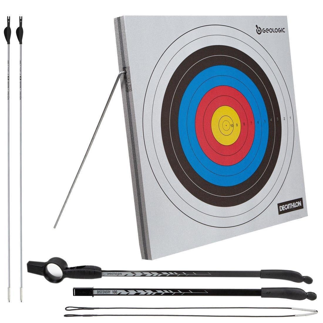 Discovery 100 Archery Set, Fluo Lime Yellow, No Color, large image number 4
