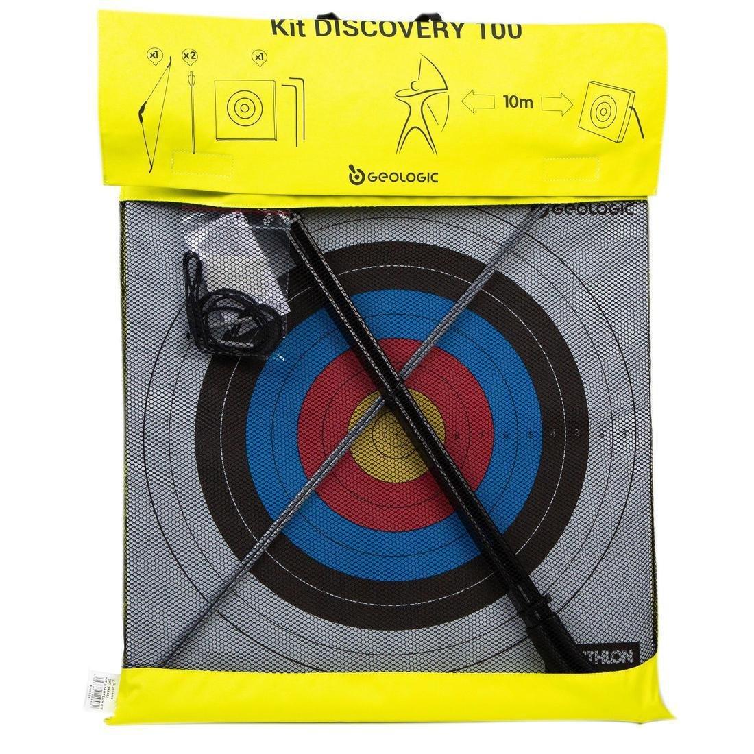 Discovery 100 Archery Set, Fluo Lime Yellow, No Color, large image number 5