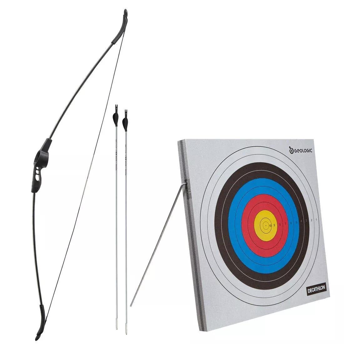 Discovery 100 Archery Set, Fluo Lime Yellow, No Color, large image number 12