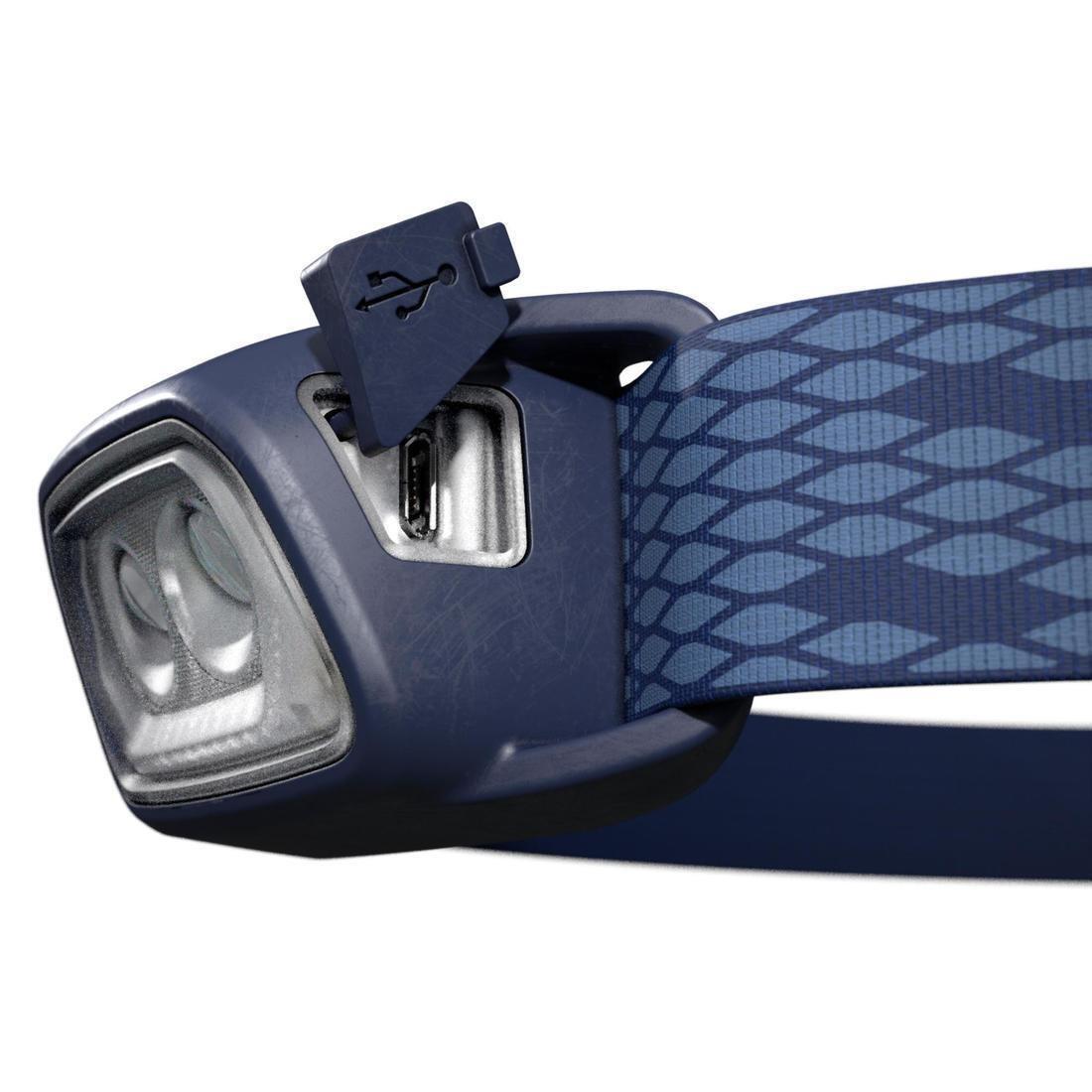 Rechargeable Trekking Head Torch - Trek 100 Usb, Garnet Red, No Color, large image number 8