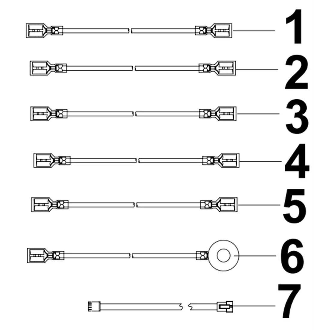 Cables Kit, No Color, large image number 1