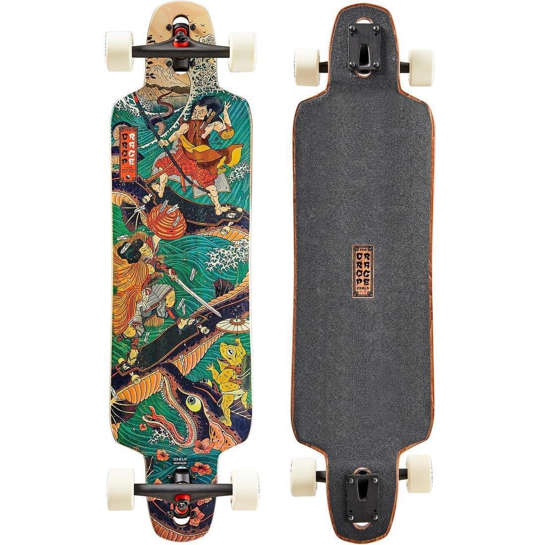 OXELO - Longboard - Free 520 Japan, Multicolour