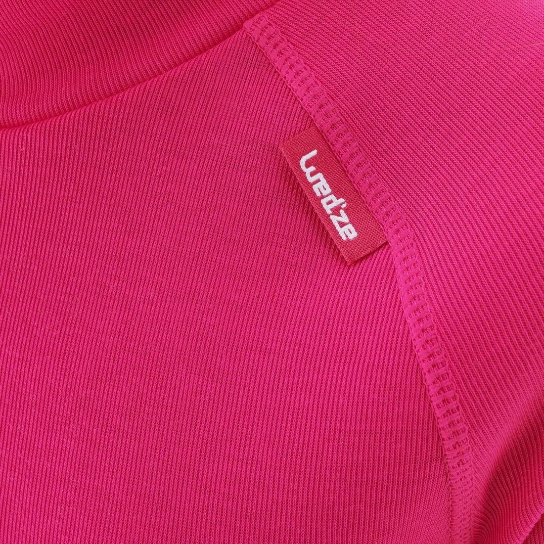 Kids Base Layer Ski Top, Fuchsia, , large image number 5