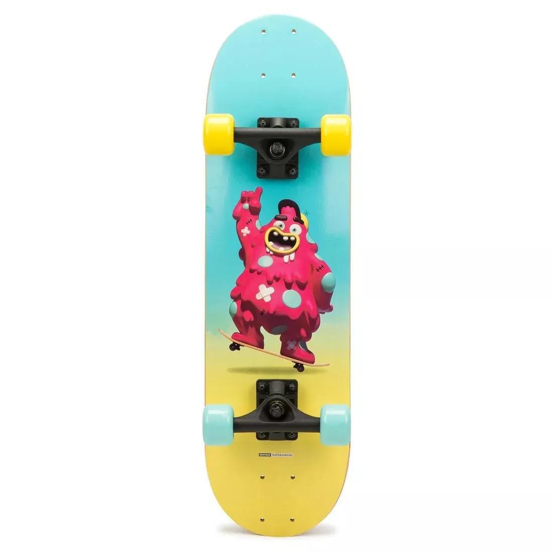 OXELO - Kids' Skateboard Play 120 Medusa