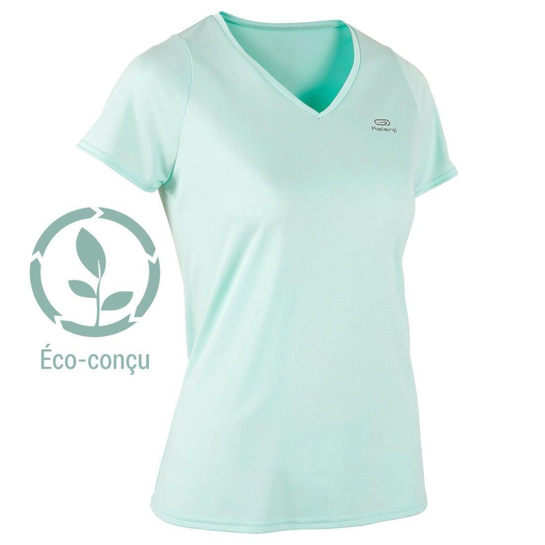 WomenRunning Breathable Short-Sleeved T-Shirt Dry, Pale Mint, No Color, large image number 1