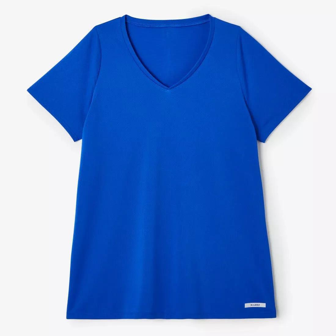 Women's Running Breathable Short-Sleeved T-Shirt Dry, Black, , large image number 6