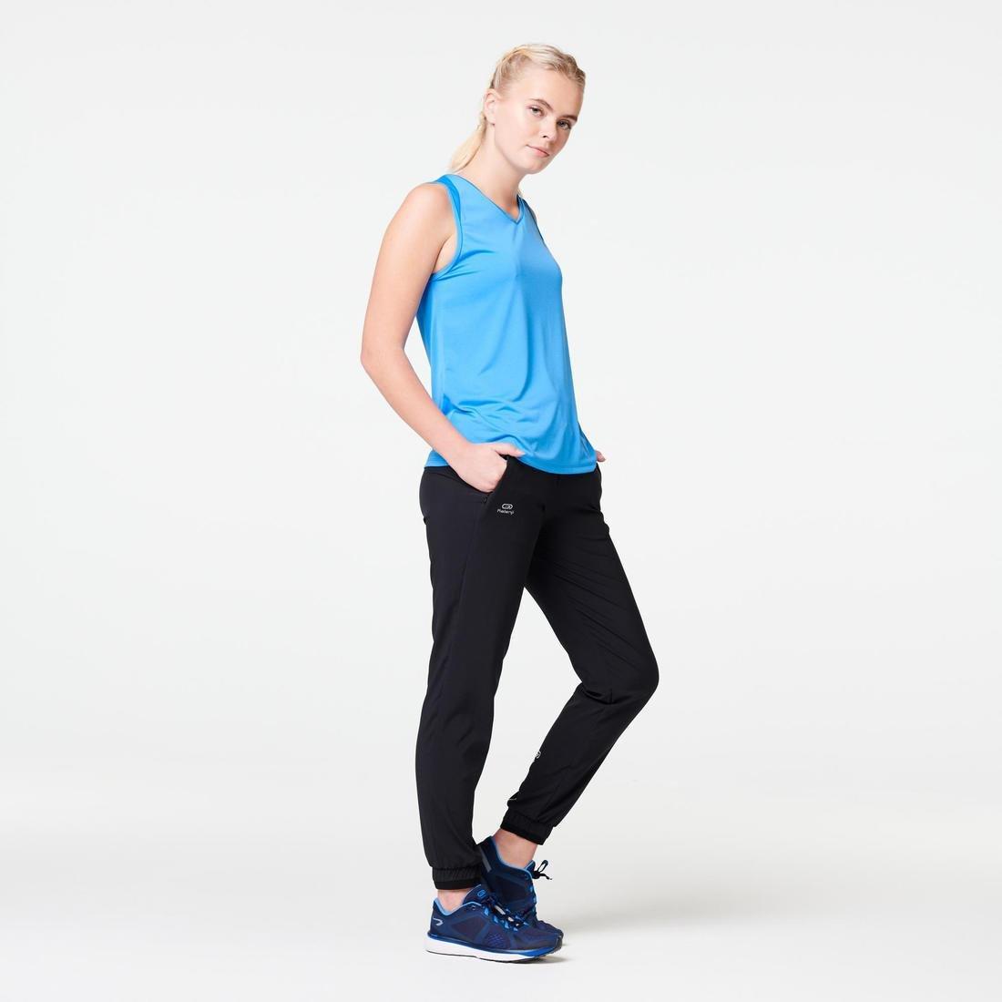 Women Breathable Running Tank Top Dry, White, , large image number 2