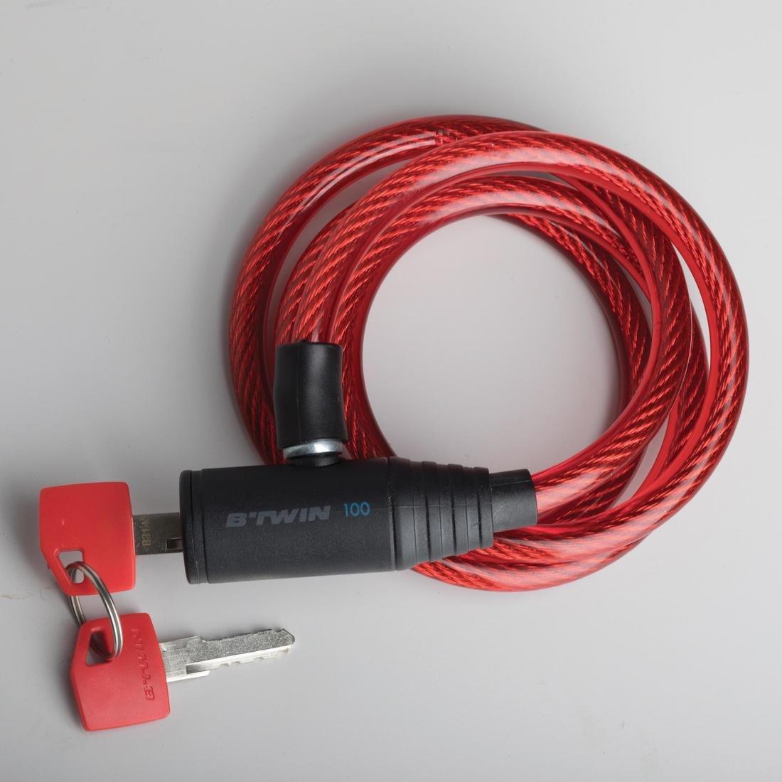 100 Accessory Bike Lock Tri Pack, Grey, No Color, large image number 4