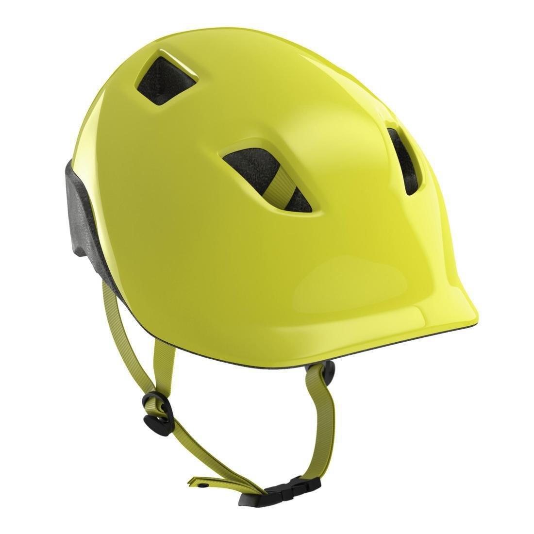 Kids Cycling Helmet 500, Fluo Lime Yellow, , large image number 2