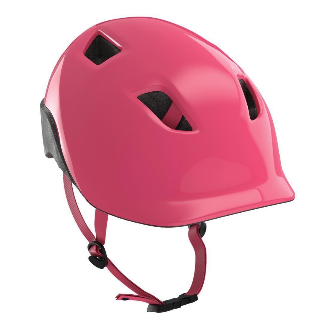 500 Kids' Cycling Helmet 3-10, Blush Pink, No Color, large image number 1