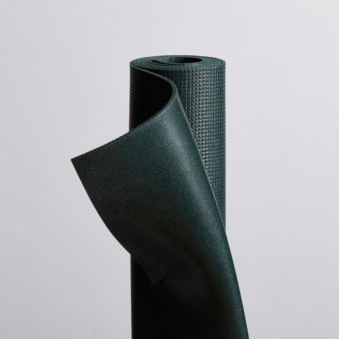 Essential Soft Yoga Mat, Dusty Green, No Color, large image number 3