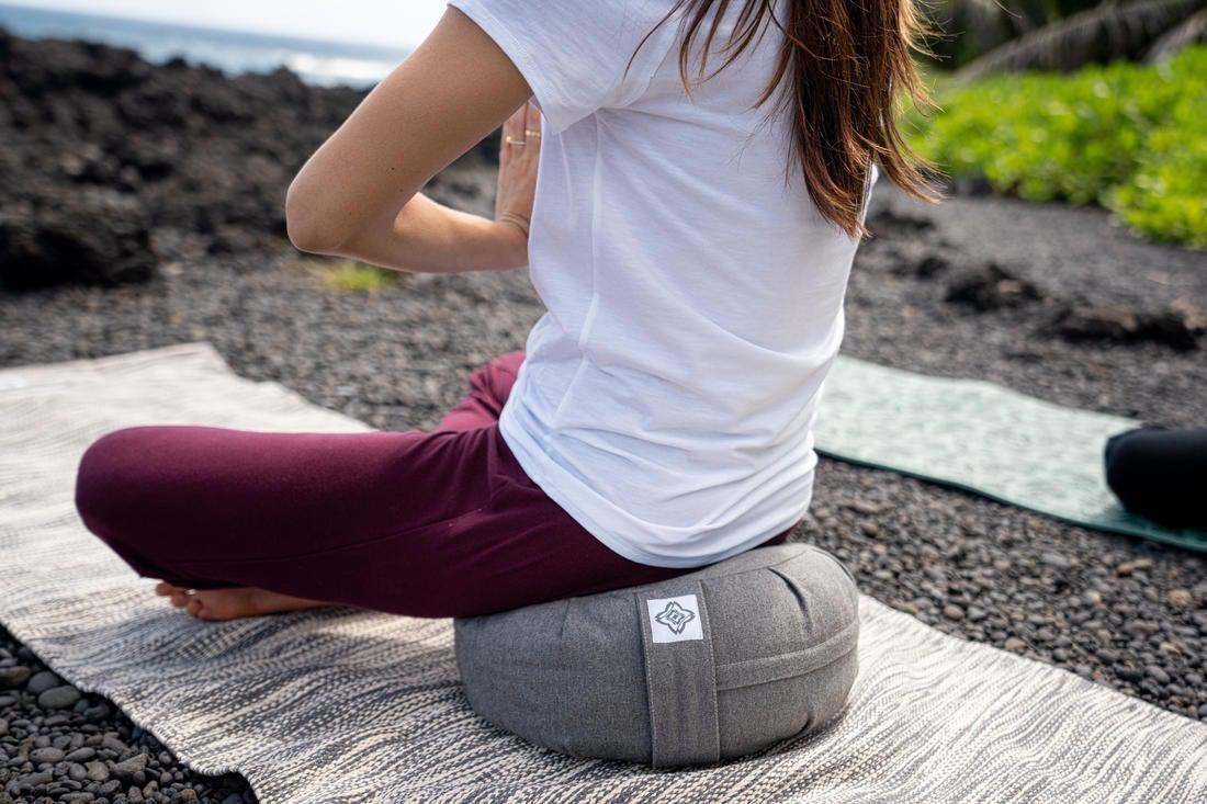 Gentle Yoga Cotton Mat 4 Mm, Grey, No Color, large image number 8