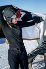 WEDZE - Womens Base Layer Ski Top 100 , Black