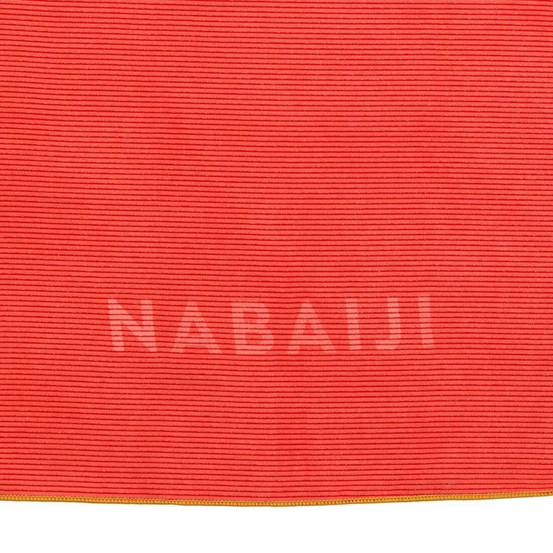 NABAIJI - Swimming Microfibre Towel, Striped, Navy