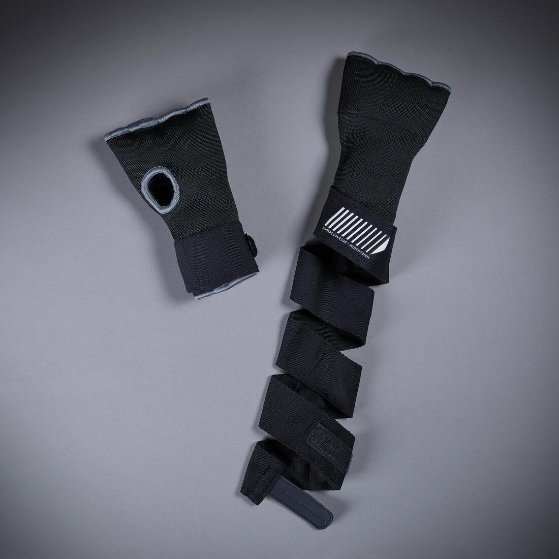 500 Boxing Inner Gloves Black, No Color, large image number 0