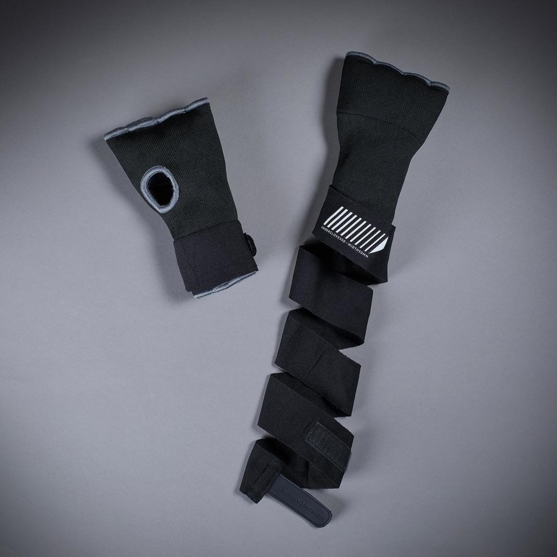 500 Boxing Inner Gloves Black, No Color, large image number 1