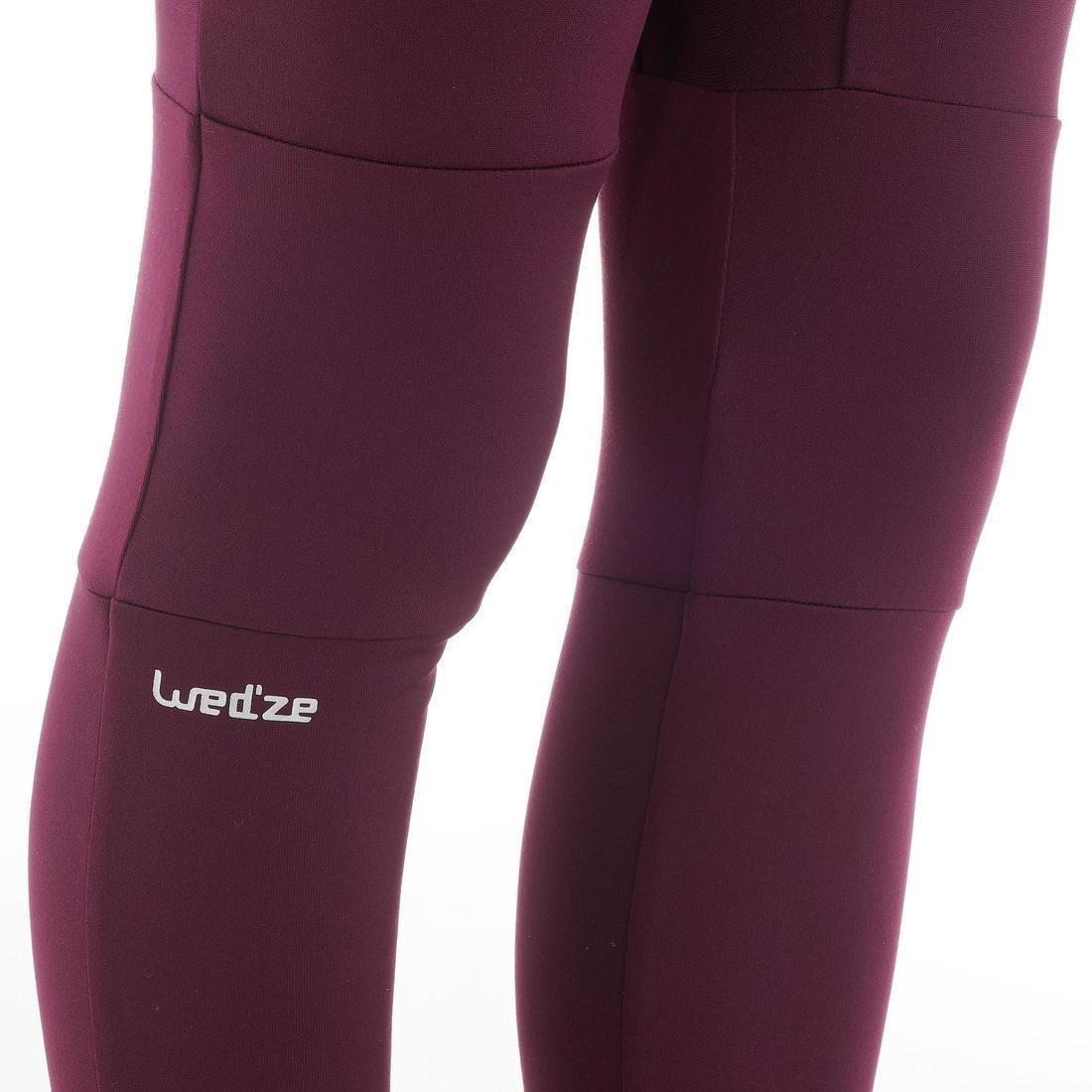 Kids' Ski Base Layer Bottoms, Plum, Damson, , large image number 9
