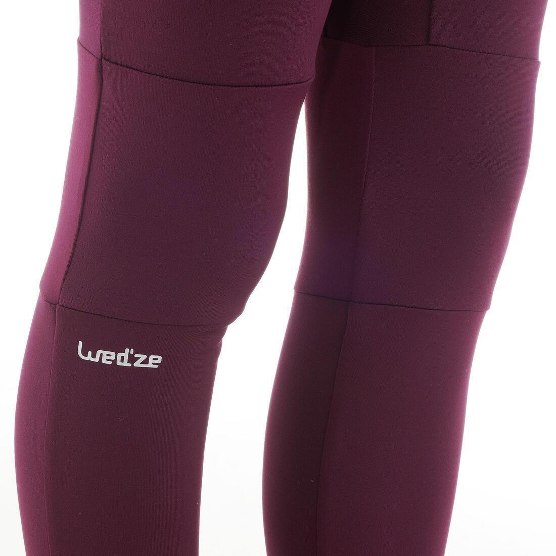 Kids' Ski Base Layer Bottoms, Plum, Damson, , large image number 10