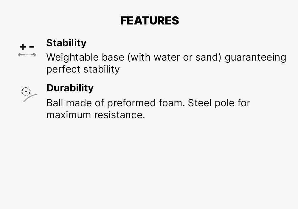 Junior Punching Ball Boxing Gloves Set, Black, No Color, medium