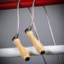 OUTSHOCK - Wooden Boxing Skipping Rope With Removable Weights, Cream