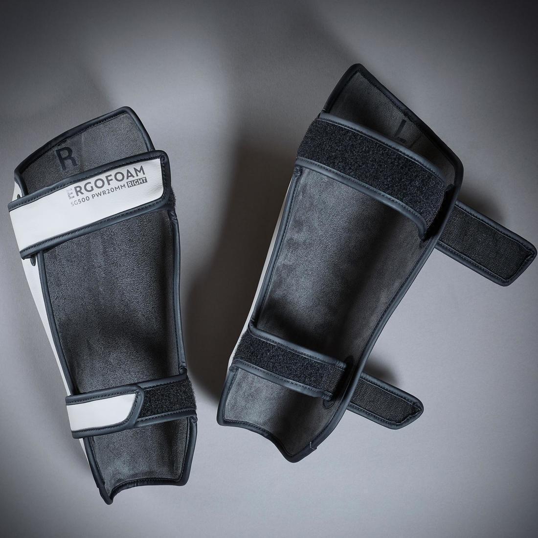 500 Ergo Boxing Shin Guard, Grey, , large image number 11