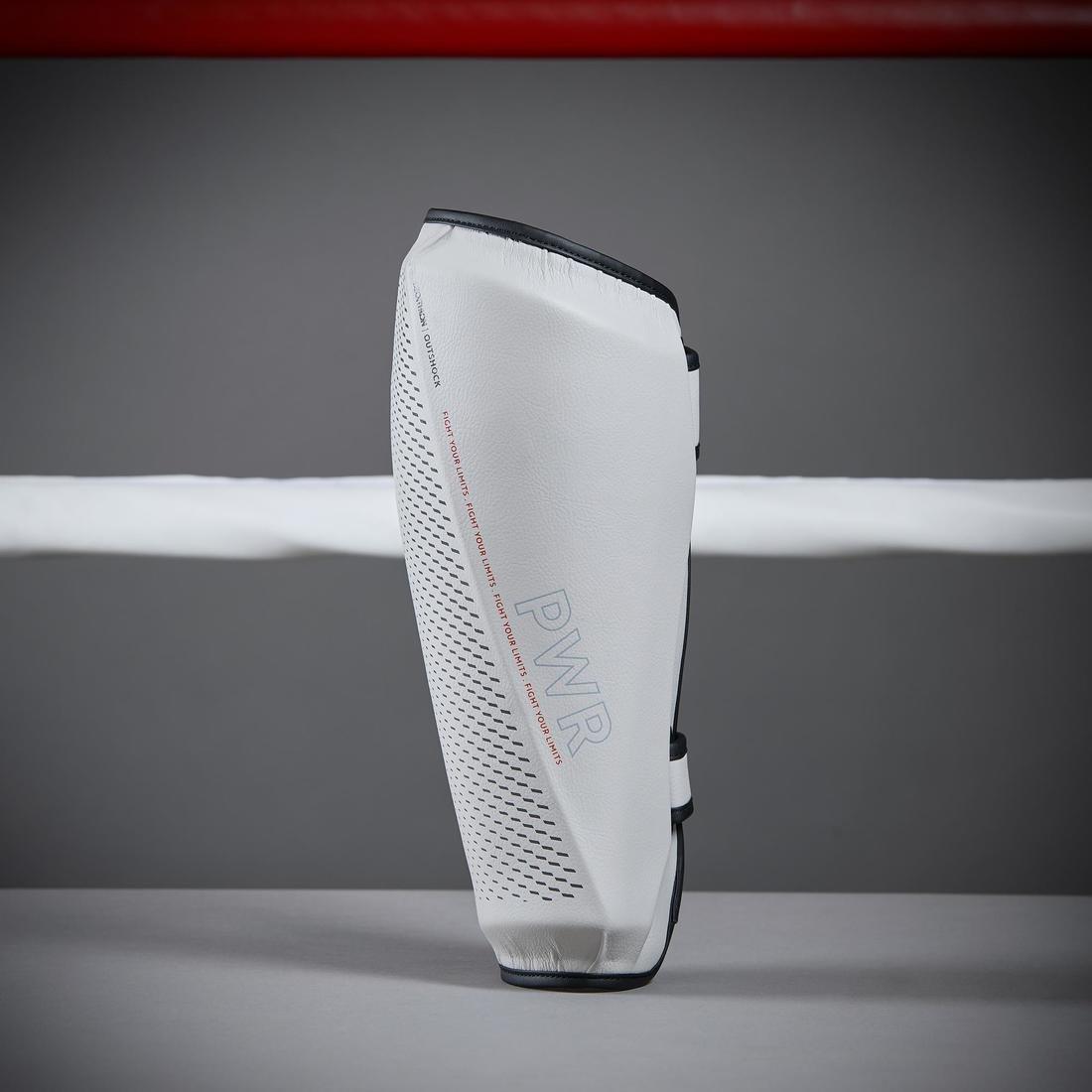 500 Ergo Boxing Shin Guard, Grey, , large image number 13