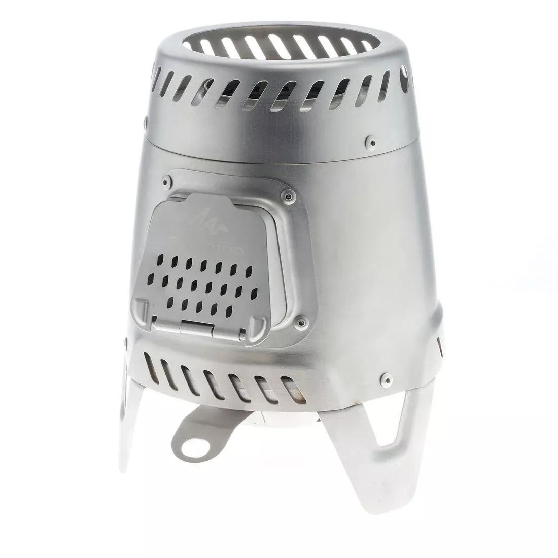 Wood-Burning Camping Stove Grey, No Color, large image number 0