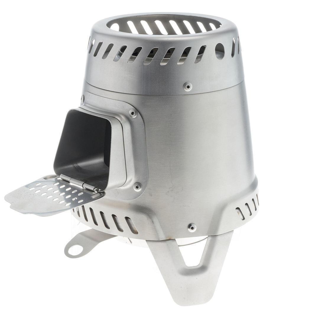 QUECHUA - Wood-Burning Camping Stove Grey