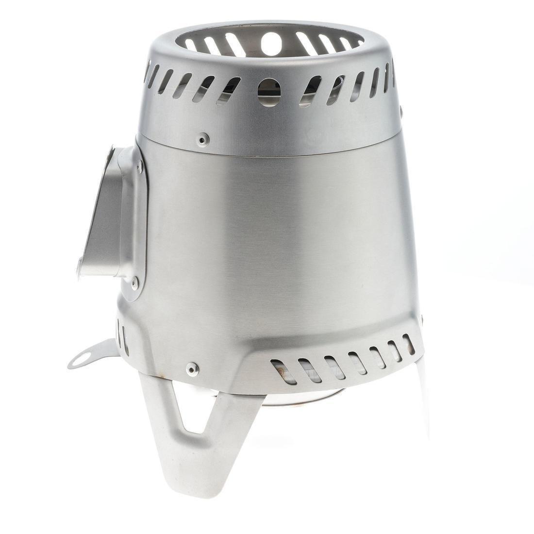 QUECHUA - Wood-Burning Camping Stove Grey