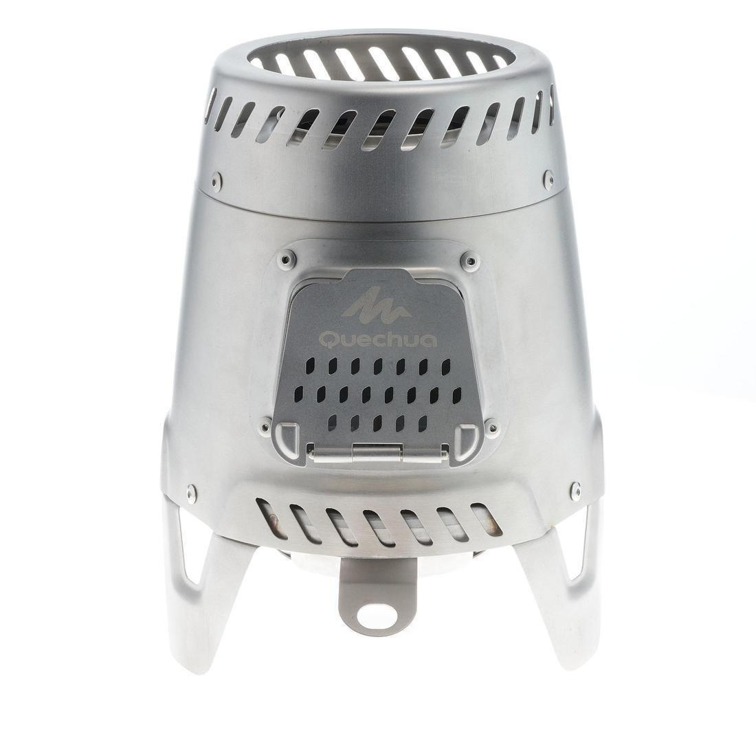 QUECHUA - Wood-Burning Camping Stove Grey