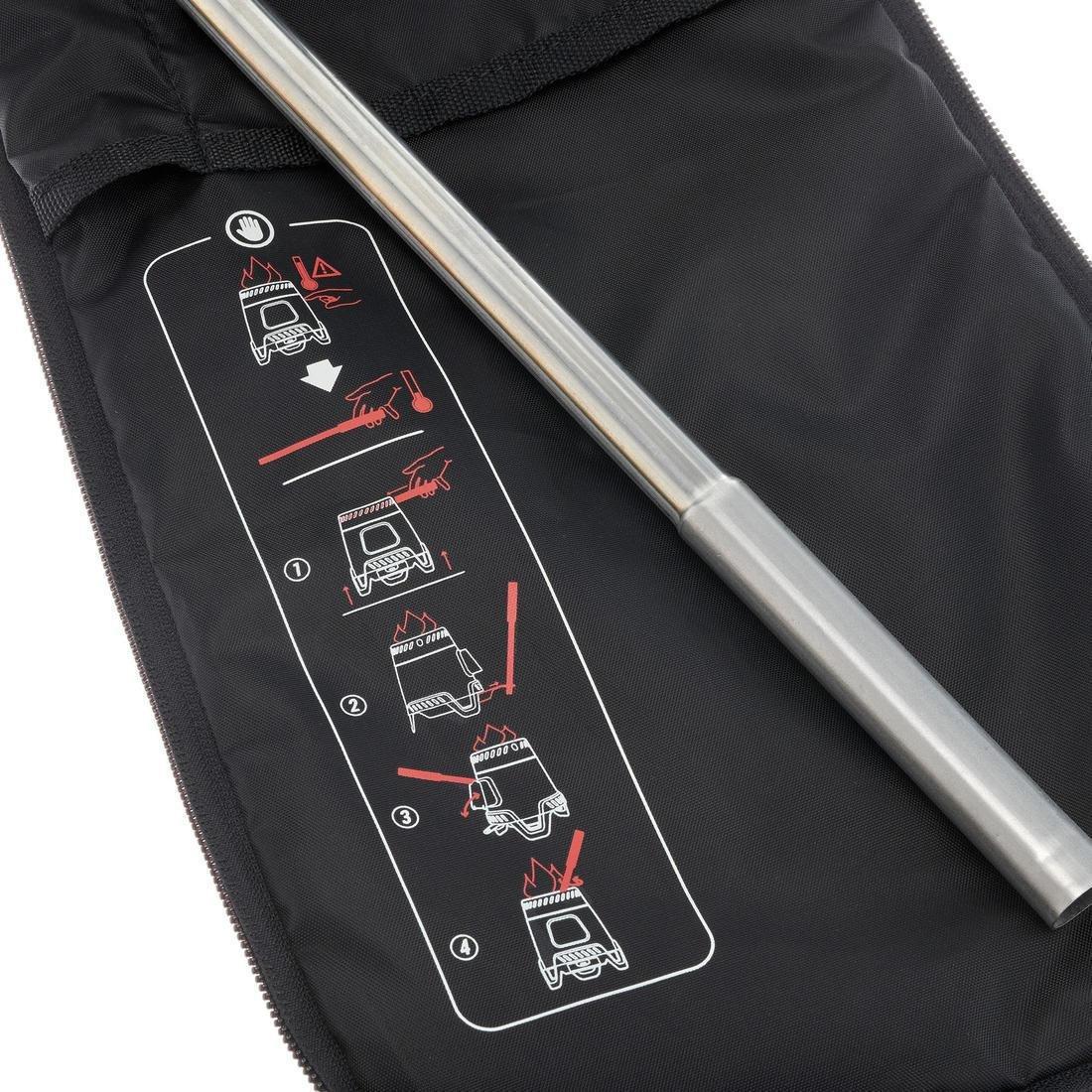 Wood-Burning Camping Stove Grey, No Color, medium