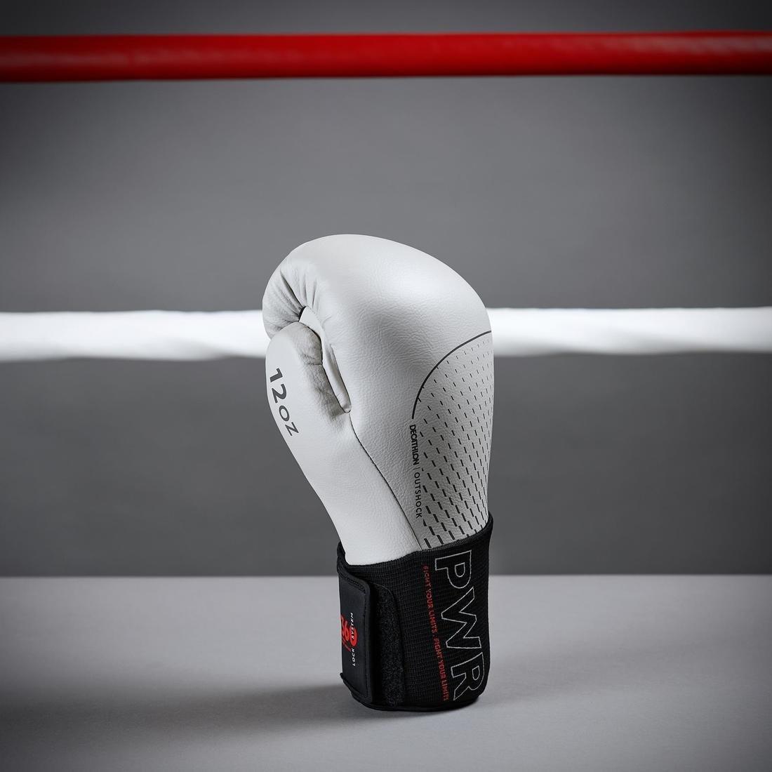 Boxing Gloves - 500 Ergo, Grey, , large image number 3