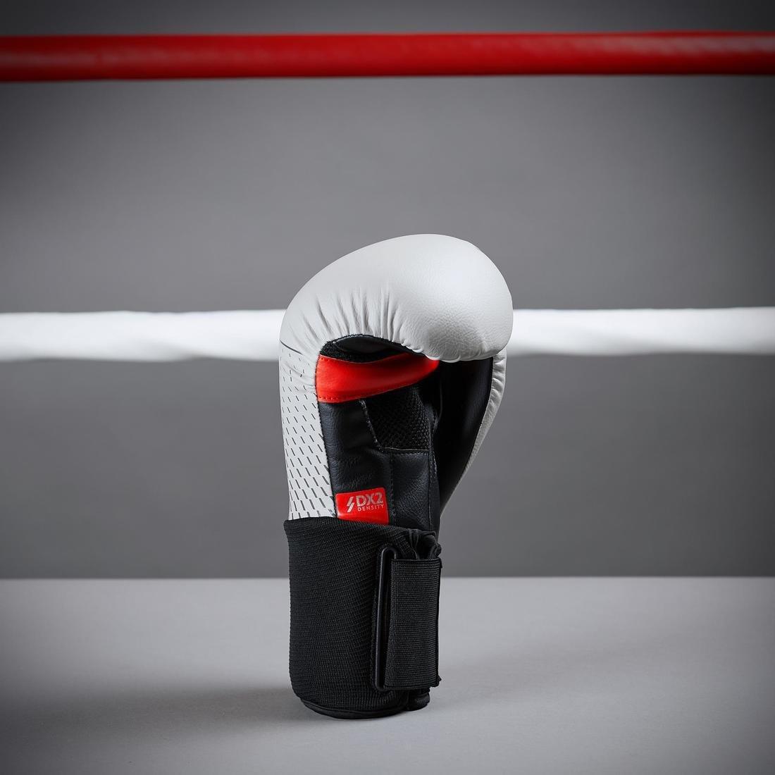 Boxing Gloves - 500 Ergo, Grey, , large image number 6