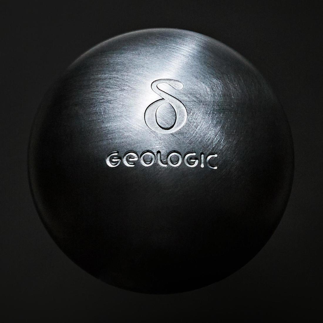 Steel 3 Semi-Soft Competition Petanque Boules, No Color, large image number 1