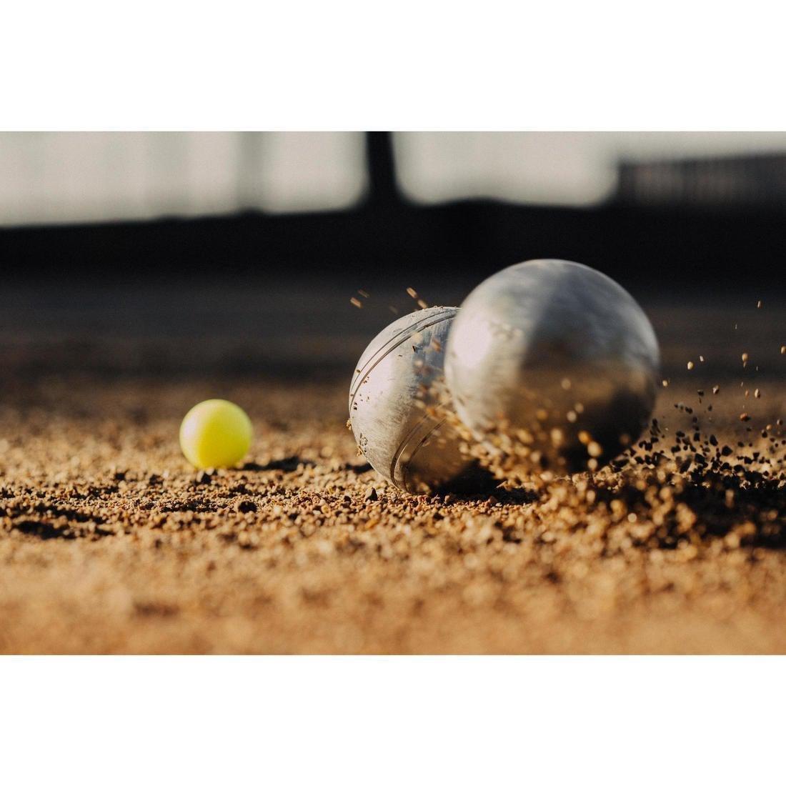 Steel 3 Semi-Soft Competition Petanque Boules, , large image number 4