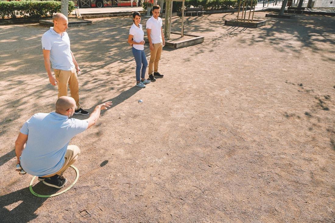 Steel 3 Semi-Soft Competition Petanque Boules, No Color, large image number 9