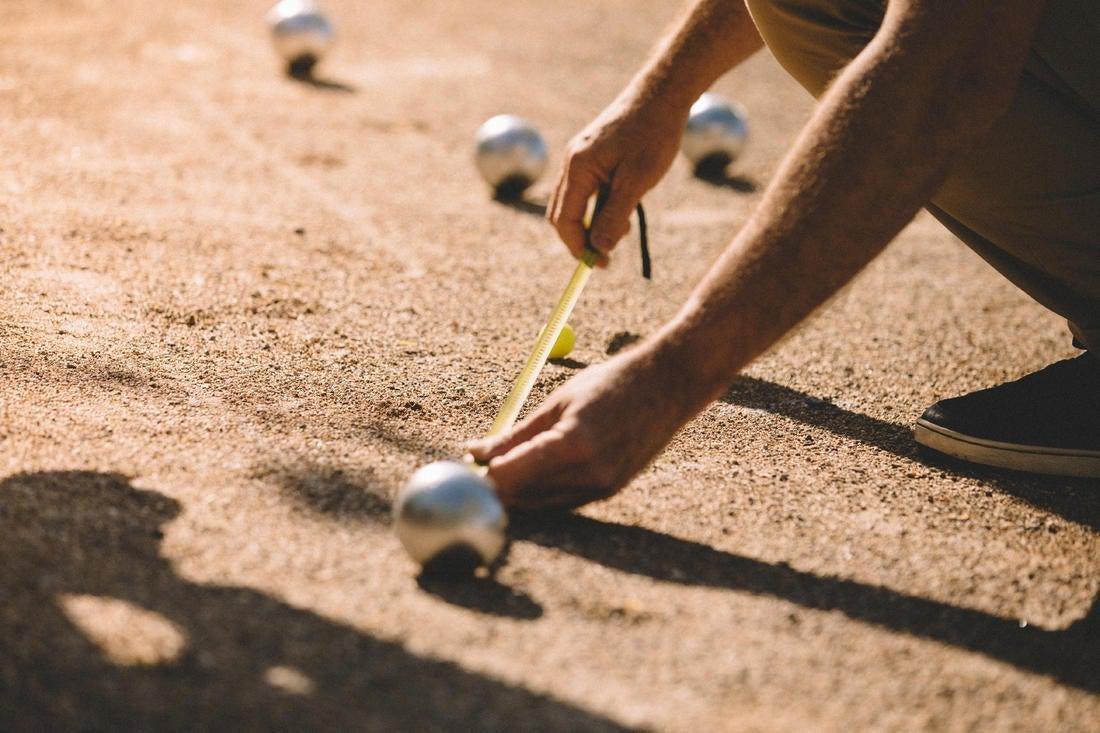 Steel 3 Semi-Soft Competition Petanque Boules, No Color, large image number 11