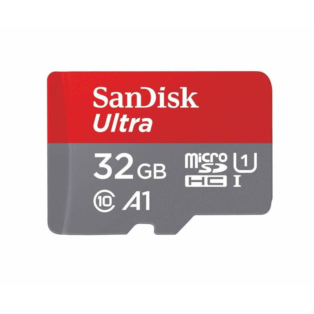 Microsd Hc 32 Gb Memory Card + Sd Adapter, Class 10, A1 Approved, Black, No Color, large image number 1