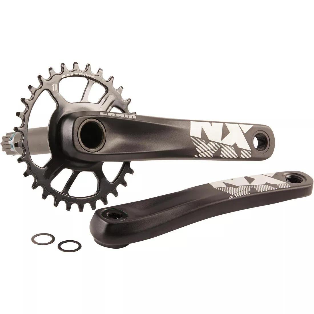 Single Chainset 30 Teeth 170/175 mm GXP Boost Mountain Bike Sram NX, No Color, large image number 0