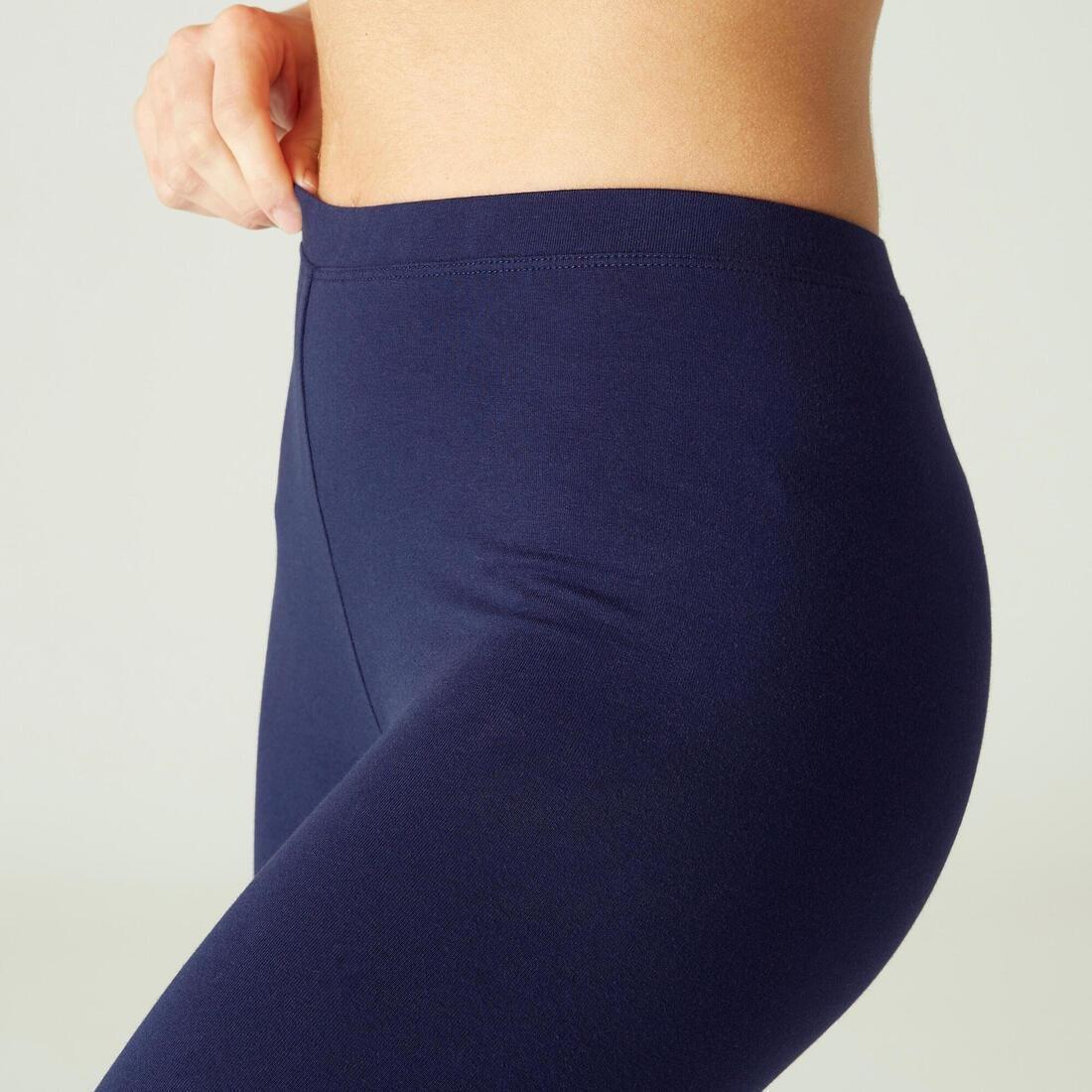 Cotton Fitness Leggings Salto, Blue, No Color, large image number 12