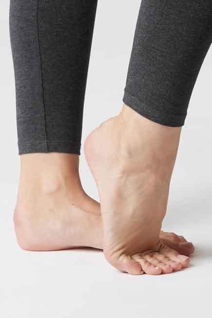 DOMYOS - Cotton Fitness Leggings Salto, Grey