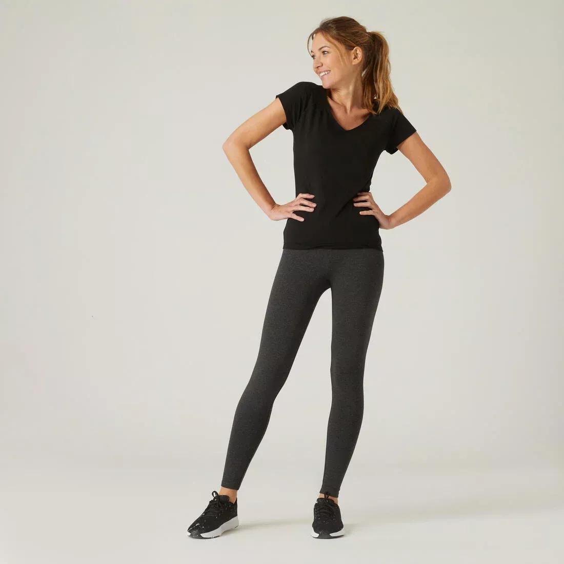 CottonFitness Leggings Salto, Black, , large image number 4