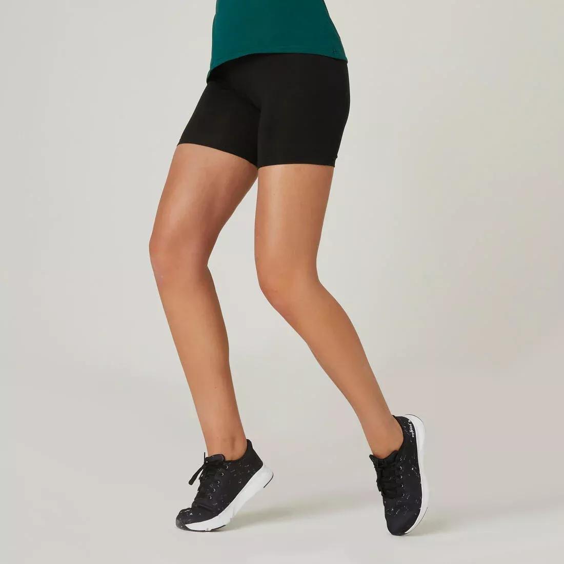 CottonFitness Cycling Shorts Fit, Black, , large image number 0