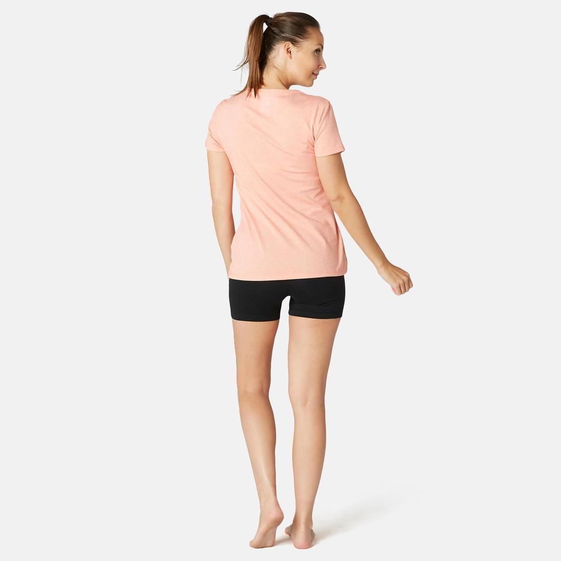 Cotton Fitness Shorts Fit+, Black, , large image number 3