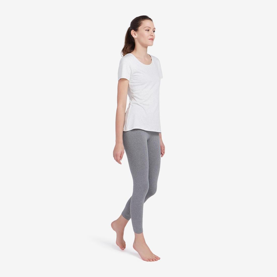 Cotton Fitness Leggings Fit+, Black, , large image number 9