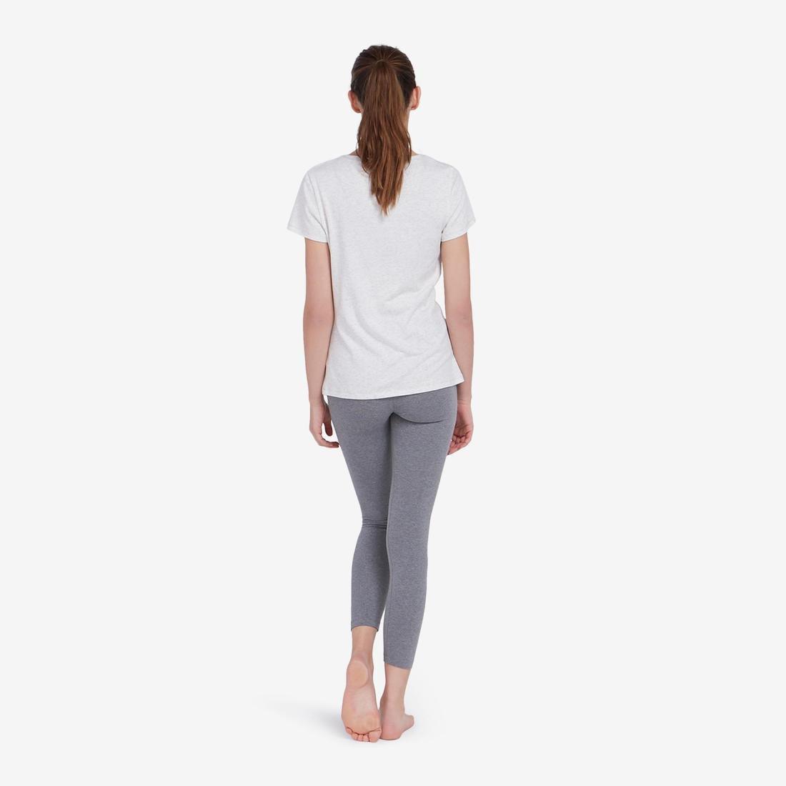 Cotton Fitness Leggings Fit+, Black, , large image number 10