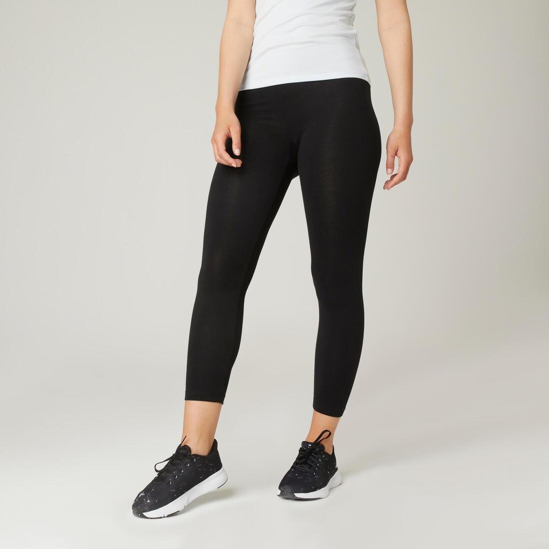 7/8 Cotton Fitness Leggings Fit, Grey, , large image number 12