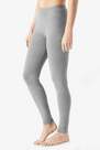 DOMYOS - Fitness  Cotton Leggings Fit, Grey