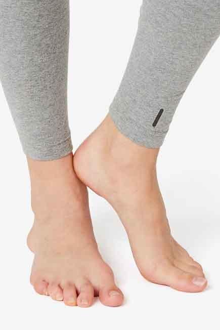 DOMYOS - Fitness  Cotton Leggings Fit, Grey