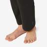 DOMYOS - Straight-CutCottonFitness Leggings Fit, Black